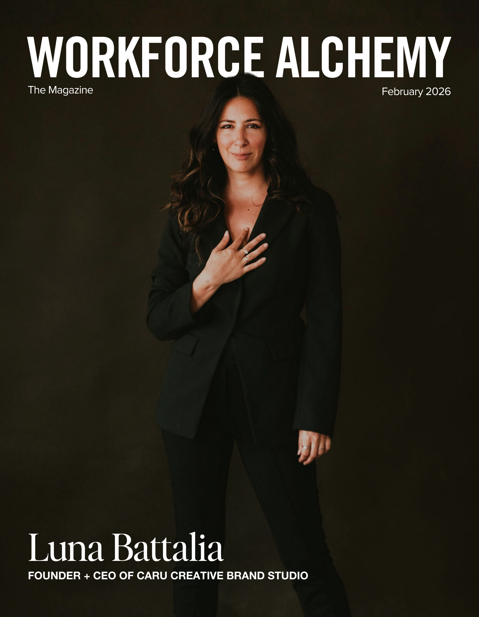 Workforce Alchemy — The Magazine, February 2026 cover